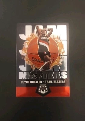 Clyde Drexler 2019 Mosaic #4 Jam Masters Portland Trail Blazers - Image 1 of 2