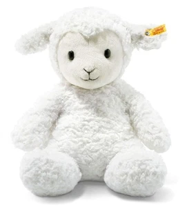 NUEVO Steiff Cuddly Friends Cordero Difuso (L) Peluche Suave - Imagen 1 de 6