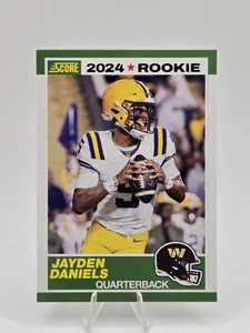 2024 Score 35 aniversario novato #2 Jayden Daniels RC Commanders - Imagen 1 de 2
