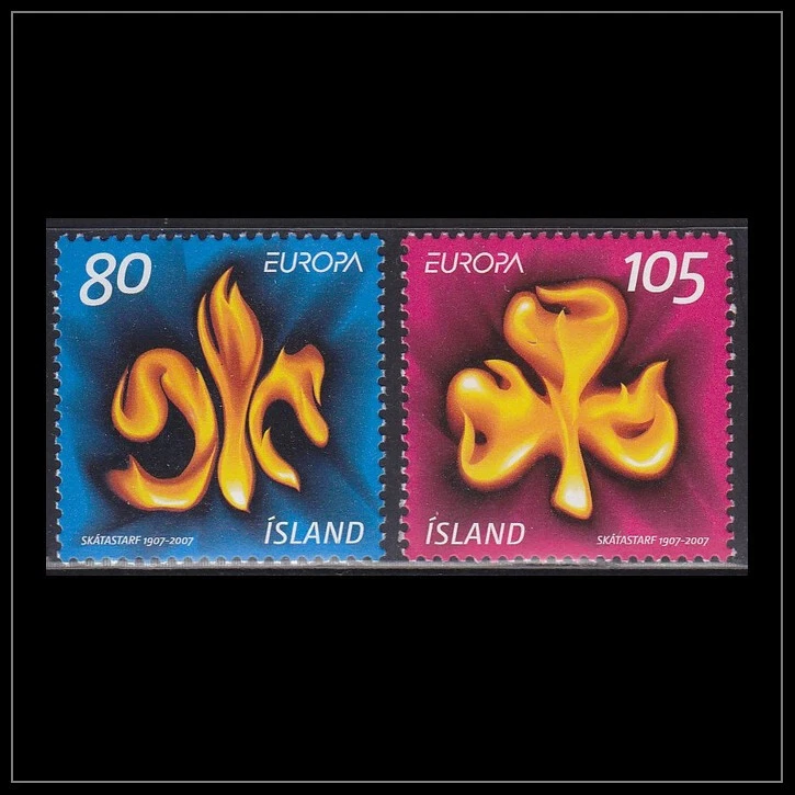Iceland - 2007 (1091-1092) Mint never Hinged - Изображение 1 из 1