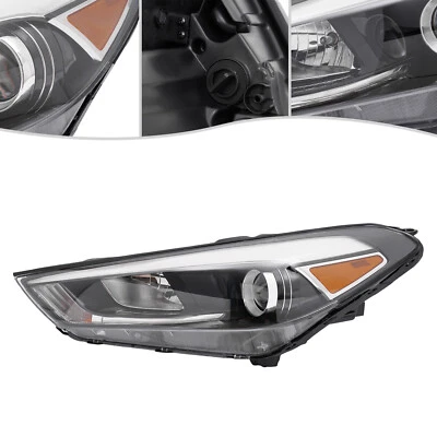 For 2016 2017 2018 Hyundai Tucson Halogen Left Driver LH Side Headlight Headlamp Foto 1 de 4