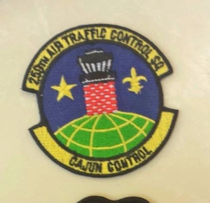 USAF PATCH, 259TH AIR TRAFFIC CONTROL SQUADRON, CAJUN CONTROL, COLOR - Picture 1 of 1