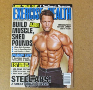 Exercise & Health Magazine Sebastian Siegel Shirtless Male Workout Johnny Castle - Picture 1 of 13