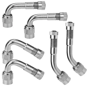 6 Pack Valve Nozzle Inflation Extensions 45 Degree 90 Degree 135 Degree for Car - Picture 1 of 9