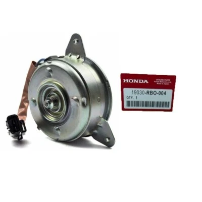 19030-RB0-004 New Radiator Cooling Fan Motor For Honda Fit 1.5L 2009-2013 - Image 1 of 4