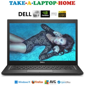 Dell Latitude NVIDIA Gaming Laptop Windows11 Intel i5 m.2 SSD Full HD Graphics - Picture 1 of 12