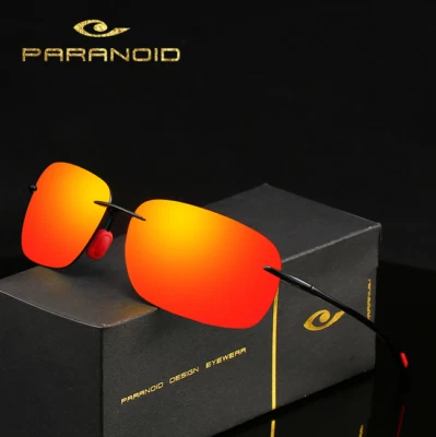 Ultra Light Unisex Rimless Sunglasses Outdoor Driving Fishing Fashion Glasses - image 1 of 4