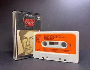 SONGS OF LEONARD COHEN Cassette 40-63241 *UK 1ST ISSUE* ORANGE PAPER LABEL 1967 - Picture 1 of 9