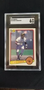 1983 Donruss - #35 Rickey Henderson - Bild 1 von 2