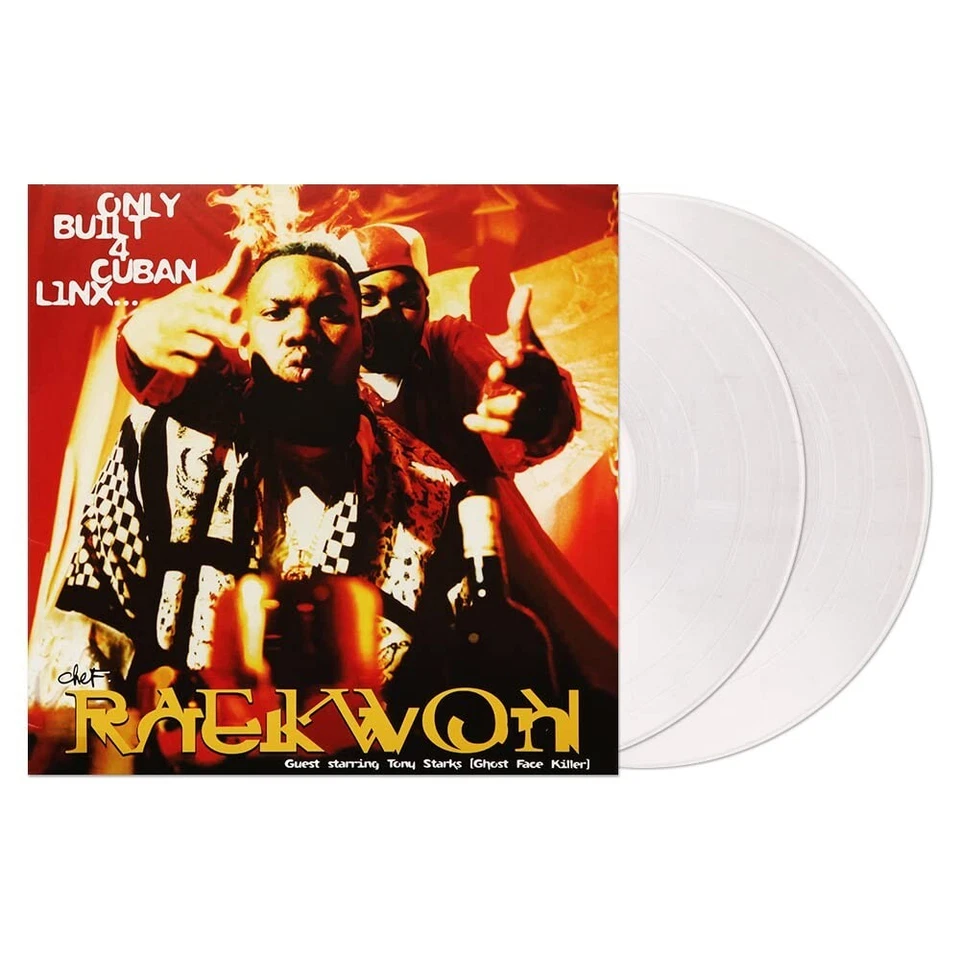 Raekwon - ONLY BUILT FOR CUBAN LINX - CLEAR Color Vinyl 2 LP - NEW & SEALED!! - Image 1 of 1
