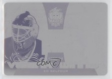 2017 Leaf Men Vezina Winner Printing Plate Magenta 1/1 Ed Belfour HOF 7ez
