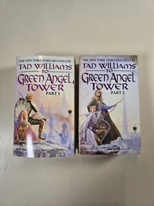 To Green Angel Tower Part 1 & 2, Tad Williams Paperback Lot of 2 - Picture 1 of 12