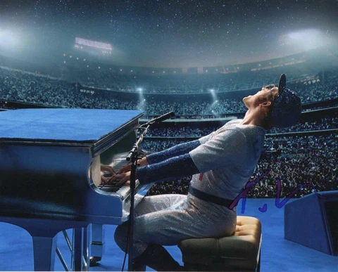 TARON EGERTON SIGNED 8X10 PHOTO ROCKETMAN ELTON JOHN AUTHENTIC AUTOGRAPH COA D Cover
