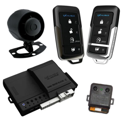 EXCALIBUR AL-1670-B - Deluxe 1-Way Vehicle Security & Remote Start system LINKR - Image 1 of 3