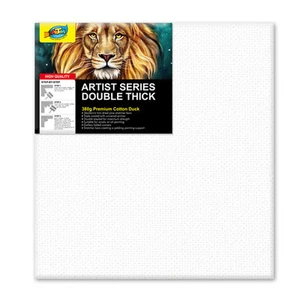 Artoys Studio Blank Canvas Double Thick 24x24" (60.9x60.9cm) 380gsm 35mm Thick - Picture 1 of 9