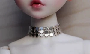 1/6 Female Metal Collar Necklace Jewelry Model For 12" Action Figure Body - Picture 1 of 4