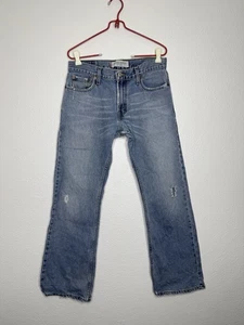 Vintage Levis 527 Jeans Men's 30x31 Blue Denim Low Rise Boot Cut Great Fades Y2K - Picture 1 of 20