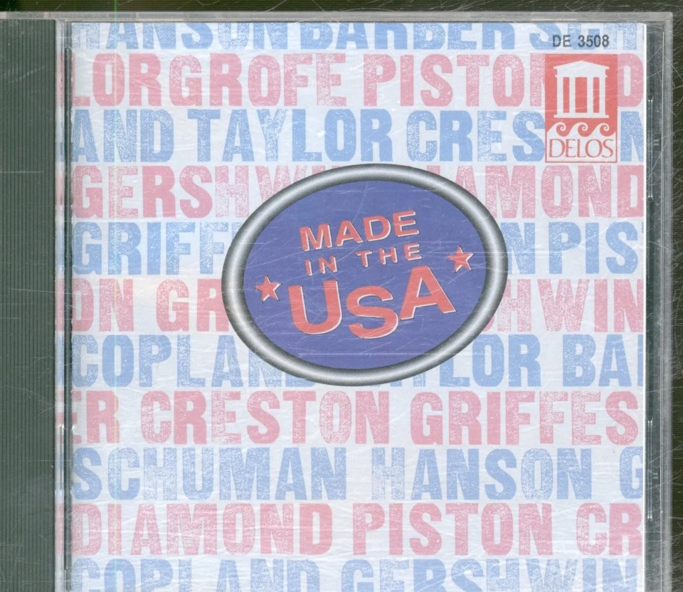 DE3508 Various Artists Made In the Usa: American Symphonic Music CD USA Delos - Image 1 of 3