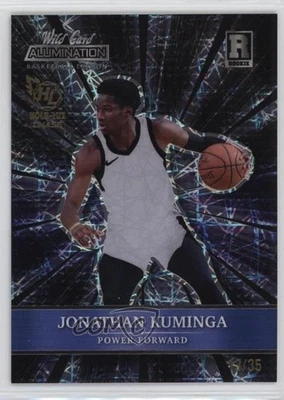 2021-22 Wild Card Alumination /35 Jonathan Kuminga #ABC-4 Rookie RC - Image 1 of 2