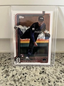 Topps Series 2 2025 MLB Keider Montero RC #665 - Bild 1 von 2
