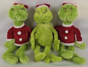 3 peluche Dr Suess Grinch giocattoli morbidi. Natale. Manhattan. 16". - Foto 1 di 7