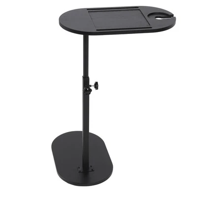 C Shaped Side Table Adjustable Height Versatile 360 Degree Rotation Wooden C AU - Image 1 of 4