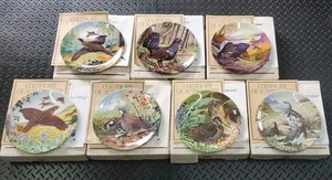 7 ROYAL GRAFTON Collector Plates - Game Bird Collection by Derek Braithwaite - Picture 1 of 24