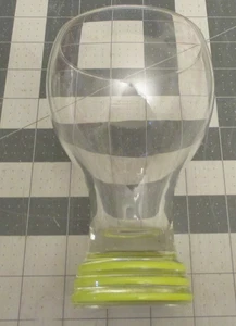 Copa de vidrio Homer Laughlin Fiesta Ware con bandas de 10 oz Fiesta Lemongrass vintage - Imagen 1 de 9