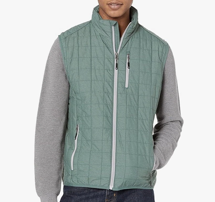 Chaleco Cutter & Buck para hombre PrimaLoft chaleco acolchado. Embalable. ¡NUEVO CON ETIQUETAS! Foto 1 de 4