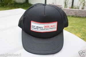 Ball Cap Hat - Port Alberni Marine Industries Boat Diesel Ship Engine BC (H768) - Picture 1 of 1