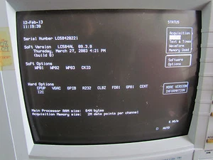 Osciloscopio digital LECROY LC584AL 1GHZ 4CH 2/8 GS/s panel roto - Imagen 1 de 10