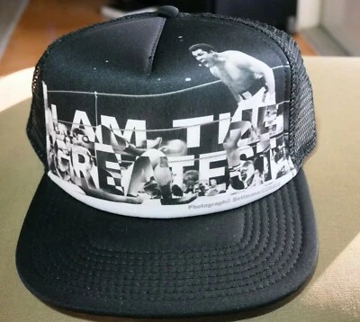 Muhammad Ali Snap Hat Ali Foundation Hologram It's Not Bragging if you RARE Cap - Image 1 of 4