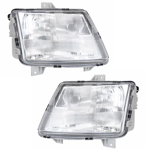 Scheinwerfer Set für Mercedes V-Klasse Vito W638 1996-2003 H1 H4 manuelle LWR - Bild 1 von 5