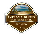 Indiana Dunes National Park Sticker Decal R7116 Indiana You Choose Size
