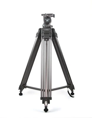 Tripod of sliding LIBEC TH-650 DV tripod for video or photo - Image 1 of 4