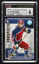 2004 ITG Heroes and Prospects In the Game Fall Expo /10 Alex Ovechkin CSG 9 Mint