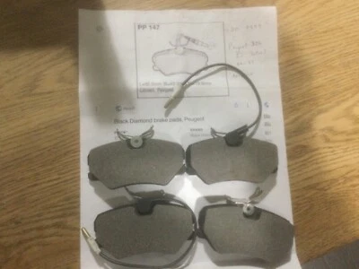PEUGEOT 306 2.0 XSi Track day sports front disc pads 1993-2001 - Image 1 of 2