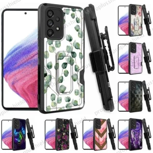 Custodia fondina resistente antiurto per Samsung Galaxy A33 5G + cover vetro temperato s1 - Foto 1 di 28