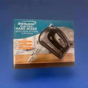 5-SPEED ELECTRIC HAND MIXER  BRENTWOOD Hm-44  (Black) - Picture 1 of 2