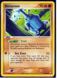 VINTAGE POKEMON EX TEAM ROCKET RETURNS- HERACROSS 45/109- REGULAR -NM/MINT - Picture 1 of 2