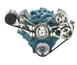 Pontiac Serpentine Pulley Conversion Kit Air Conditioning 350 400 428 455 AC - Picture 1 of 11