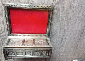 Schreibtisch Silber massiv Englisch um 1930 Punze Löwe gefolgt A 720 gr brutto ca. - Bild 1 von 14