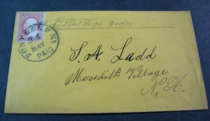 Old Cover with Scott# 26A Washington Marked "PAID" L728 - Picture 1 of 2