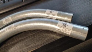 Sigma Electric 02-55543PE ProConnex Galvanized Steel 90 Deg. Elbow 1 Dia. in. - Picture 1 of 2
