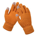 Winter Touchscreen Gloves Women Warm Stretch Knit Mittens Imitation Wool Gloves