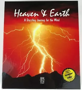 Vintage 1992 Heaven & Earth PC Computer Game on 5.25" Disks Big Box Untested - Picture 1 of 12