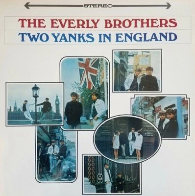 THE EVERLY BROTHERS Two Yanks In England Vinyl Record Album LP Edsel 1989 & Pop - Image 1 of 4