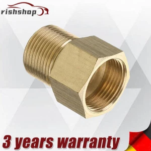 Adapter Für Hochdruckreiniger M22 15mm Außengewinde auf M22 14mm Buchse Fitting - Bild 1 von 10