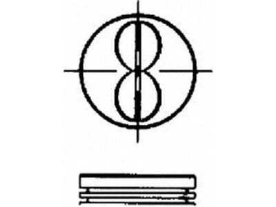 For 1982-1986 Pontiac Firebird Piston Set Sealed Power 69278HYDW 1983 1984 1985 - Image 1 of 2