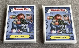Garbage Pail Kids 2018 | Stranger Kids / Stranger Things | Complete set A/B